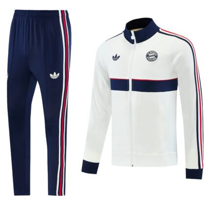 26-27 Bayern White Thailand Soccer Jacket Uniform