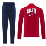 26-27 Atlético Madrid Red Thailand Soccer Jacket Uniform - Image 2