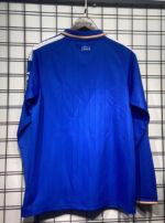 2026-27 Como  Home Blue Long-sleeved  Soccer Jersey AAA - Image 2