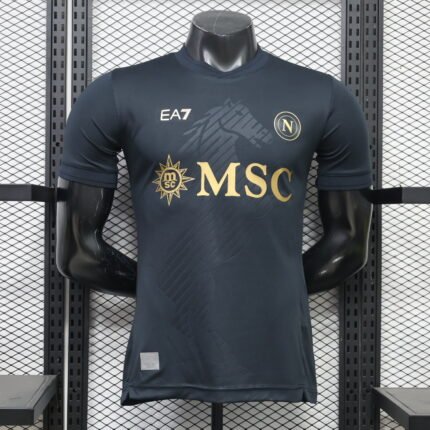 Player version 2026-2027 Napoli Black Soccer Soccer Jersey AAA
