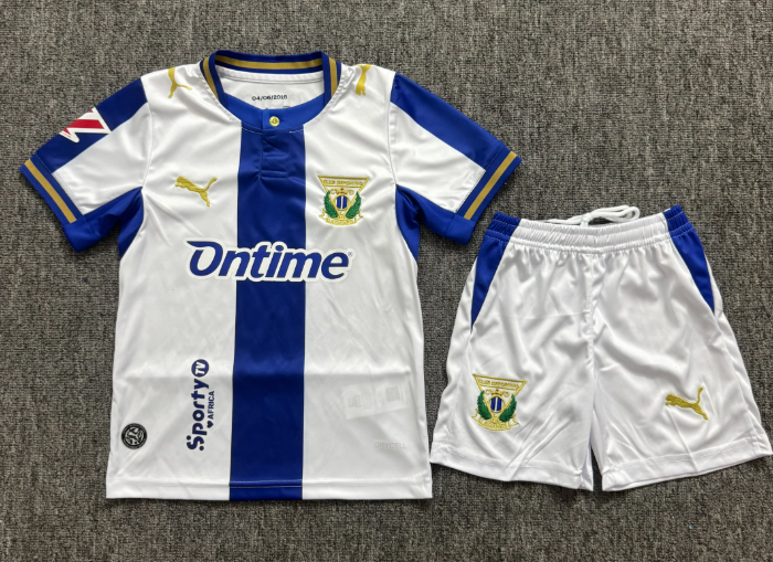 10b79cd3-b605-4a17-bb35-90b7c53a39f3 2026-27 Leganes Home White kids/youth Soccer uniform - Image 1
