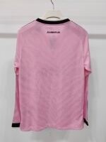 2026-27 Juventus Away Pink Long-sleeved  Soccer Jersey AAA - Image 2