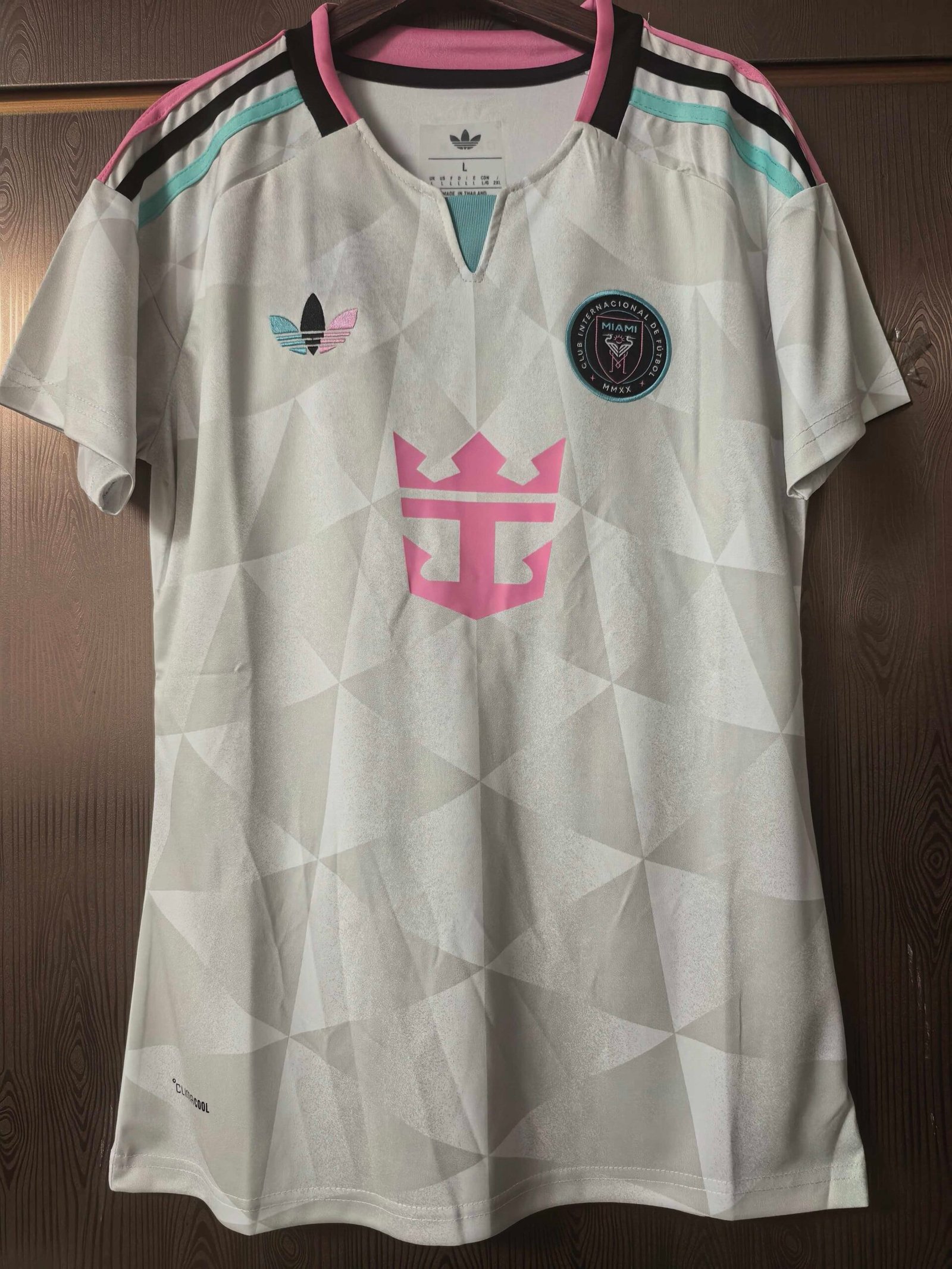 17e58cf4 2026-27 Inter Miami third Away White Women Soccer Jersey AAA - Image 1