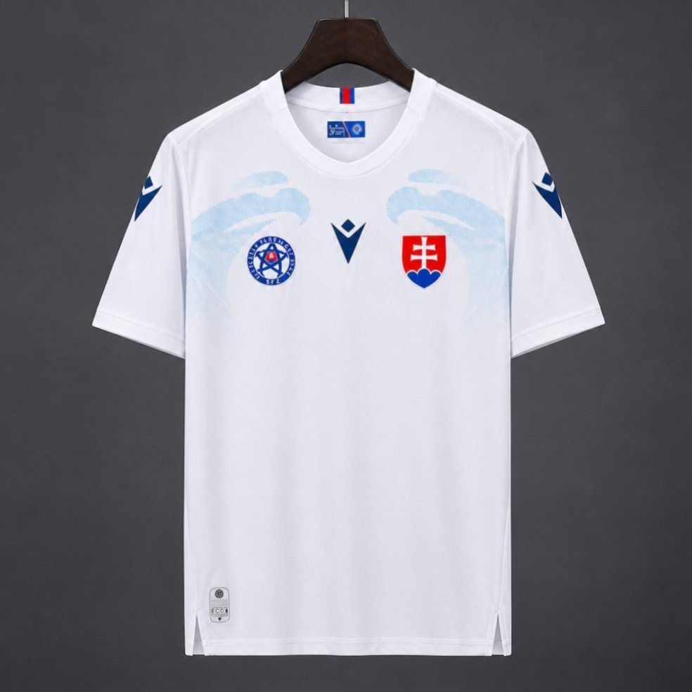 1f772836 2026-2027 Slovakia Away White Soccer Jersey AAA - Image 1