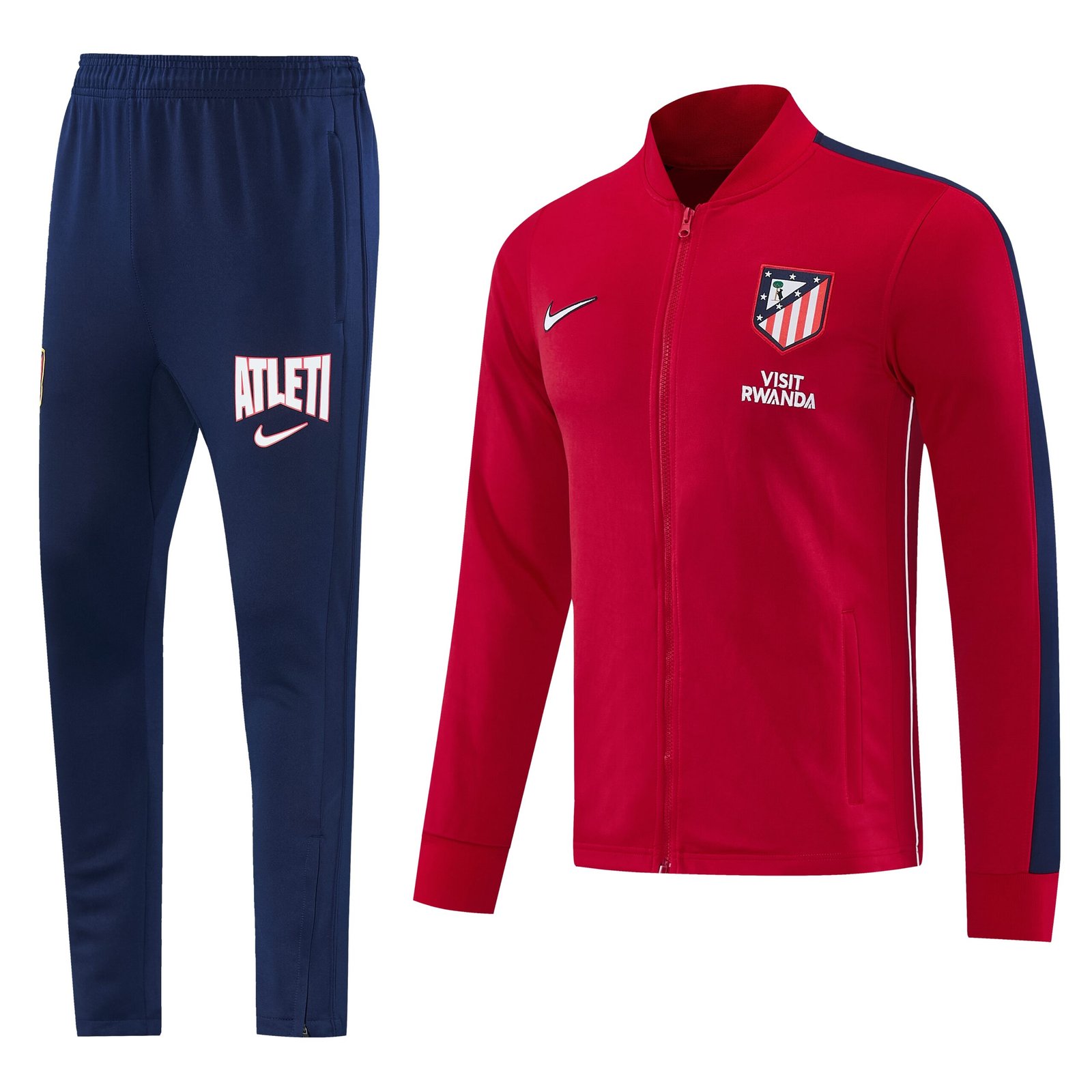 .2 26-27 Atlético Madrid Red Thailand Soccer Jacket Uniform - Image 1