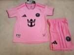26-27 Inter Miami Home Pink Kids/Youth Soccer Uniform