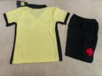 26-27 Vasco da Gama third Away Yellow Kids/Youth Soccer Uniform - Image 2