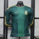 Player Version 2026-2027 Argentina Green Long sleeves Soccer Jersey AAA