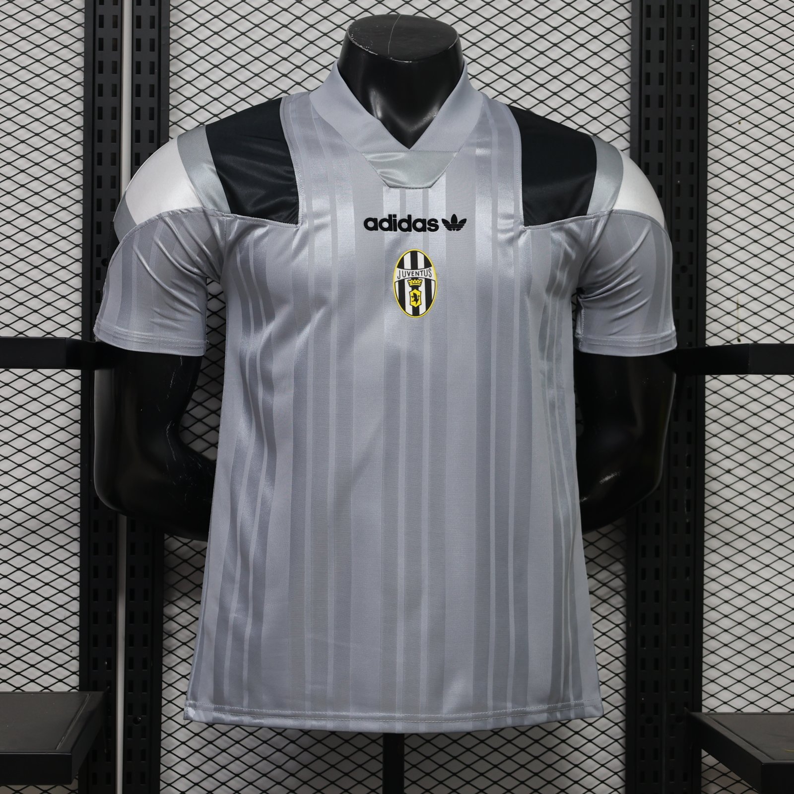 2ac24e7e Player version 2026-2027 Juventus Grey Soccer Jersey AAA - Image 1