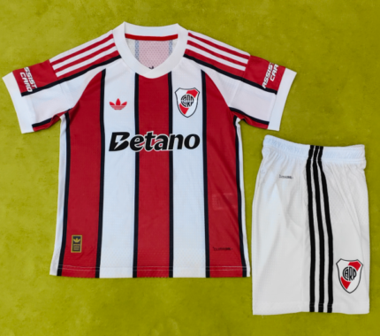 2026-2027 River Plate Home White kids/youth  Soccer uniform