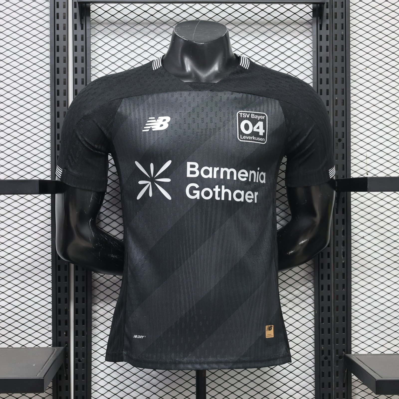 34903564 Player Version 26-27 Leverkusen Third Away Black Soccer Jersey AAA - Image 1