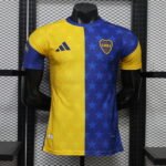 Player Version 2026-2027 Boca Juniors Blue Yellow Soccer Jersey AAA