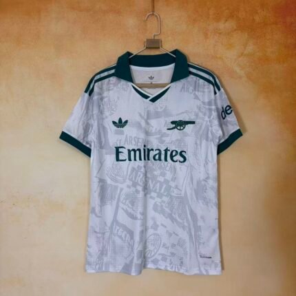2027-2028 Special Arsenal White Green Soccer Jersey AAA