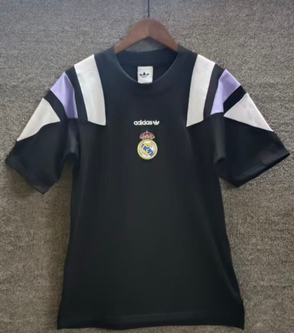 2026-27 Real Madrid Black  Soccer t-shirt