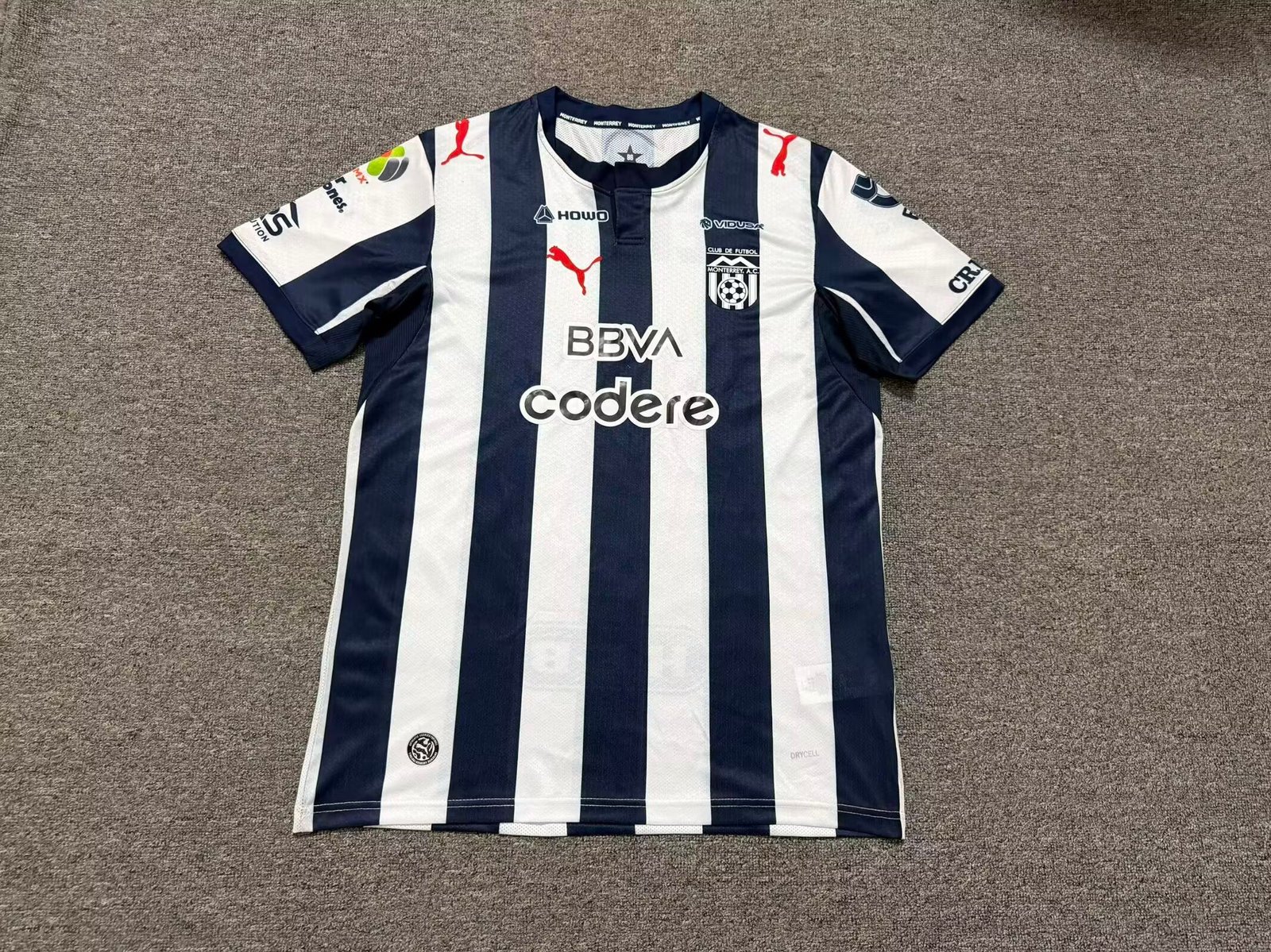 569ab85a 2026-27 Monterrey Blue White Soccer Jersey AAA - Image 1