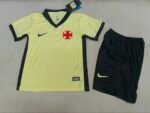 26-27 Vasco da Gama third Away Yellow Kids/Youth Soccer Uniform