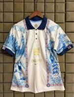 Retro version 2027 England White Soccer Jersey AAA