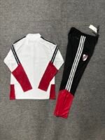 2026-27 River Plate White Soccer Tracksuit Uniform - Image 2