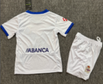 2026-27 Deportivo La Coruna Third Away Blue White kids/youth Soccer uniform - Image 2