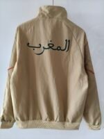 26-27 Morocco Khaki Windbreaker  Soccer Jacket - Image 2