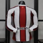 Player Version 26-27 River Plate Away Red White Long sleeves  Soccer Jersey AAA - Image 2