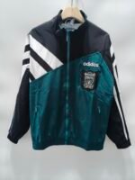 95-96 Retro version  Liverpool Green Windbreaker  Soccer Jacket
