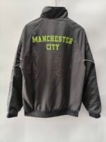 26-27 Manchester City Dark Grey Windbreaker  Soccer Jacket - Image 2