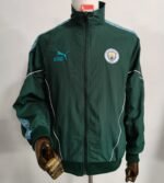 26-27 Manchester City Green Windbreaker  Soccer Jacket