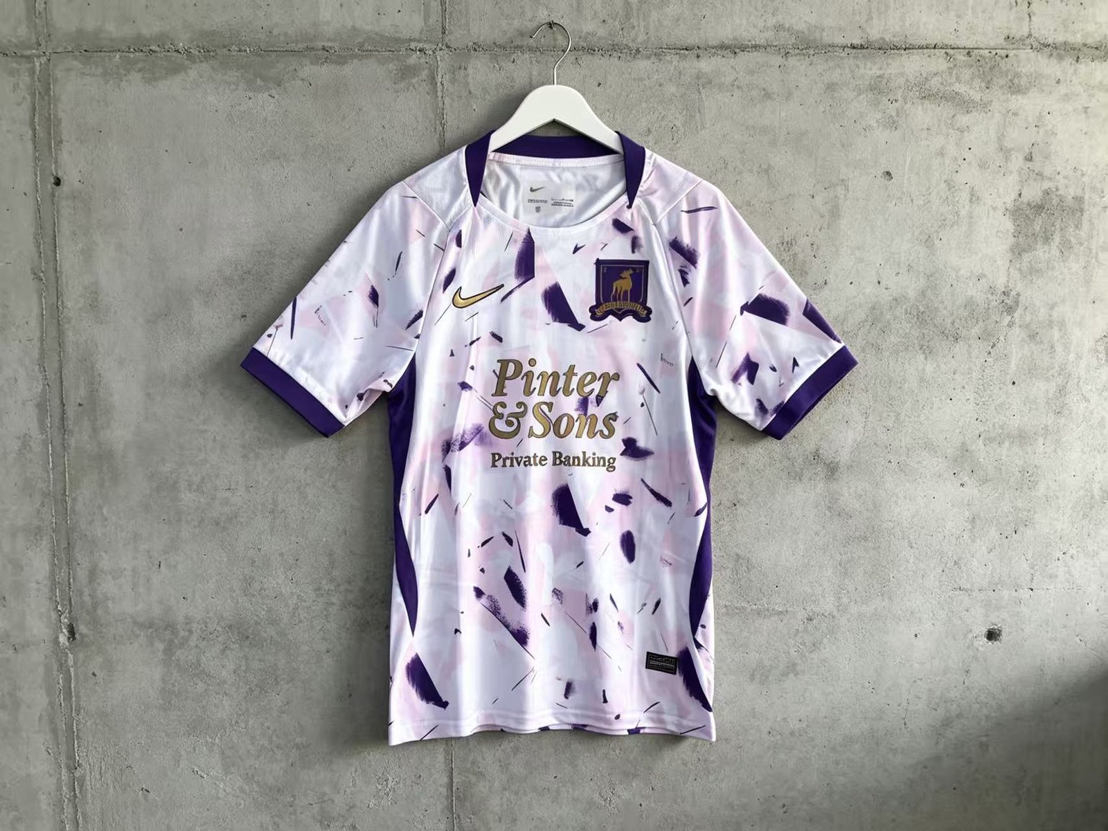 7dc9504d 26-27 Richmond 4th Away Light Away Purple Soccer Jersey AAA - Image 1