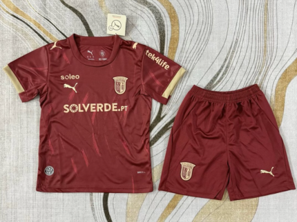 2026-27 Braga Away Red kids/youth Soccer uniform