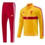 26-27 Liverpool Yellow Thailand Soccer Jacket Uniform