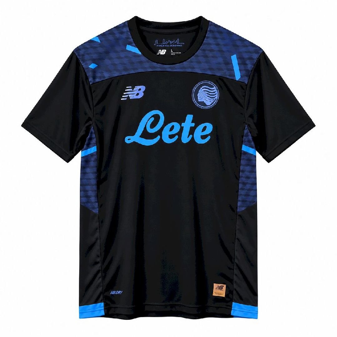 813f4570 2026-2027 Atalanta Fourth Away Black Soccer Jersey AAA - Image 1