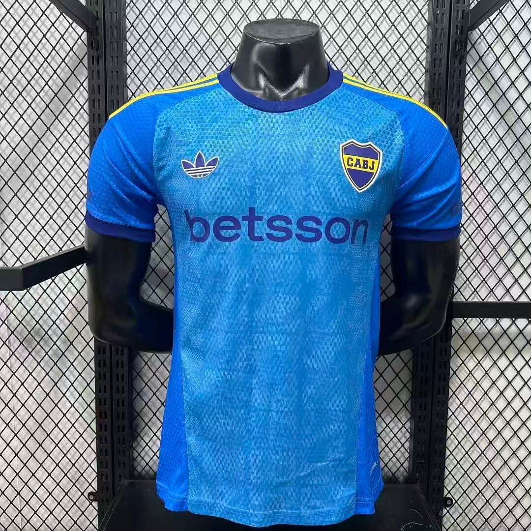8b0b10fa Player Version 2026-2027 Boca Juniors Blue Soccer Jersey AAA - Image 1