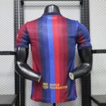 no ads Player version 26-27 Barcelona Home Red Blue Soccer Jersey AAA - Image 2