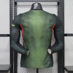 Player version 2026-27  Paris Saint-Germain Third Away  Green Black LS Soccer Jersey AAA - Image 2