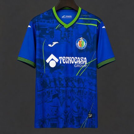 26-27 Europa Conference League  Getafe Blue Thailand Soccer Jersey AAA
