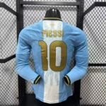 #10 Messi Player Version 2026-2027 Argentina Blue Long sleeves Soccer Jersey AAA - Image 2