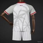 2026-2027 Haiti Away White Kids/Youth Soccer Uniform - Image 2