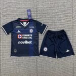 2026-27 Cruz Azul 2nd Away Blue kids/youth Soccer uniform