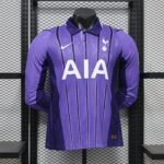 Player Version 2026-27 Tottenham Hotspur 2nd Away Purple Long-sleeved  Soccer Jersey AAA