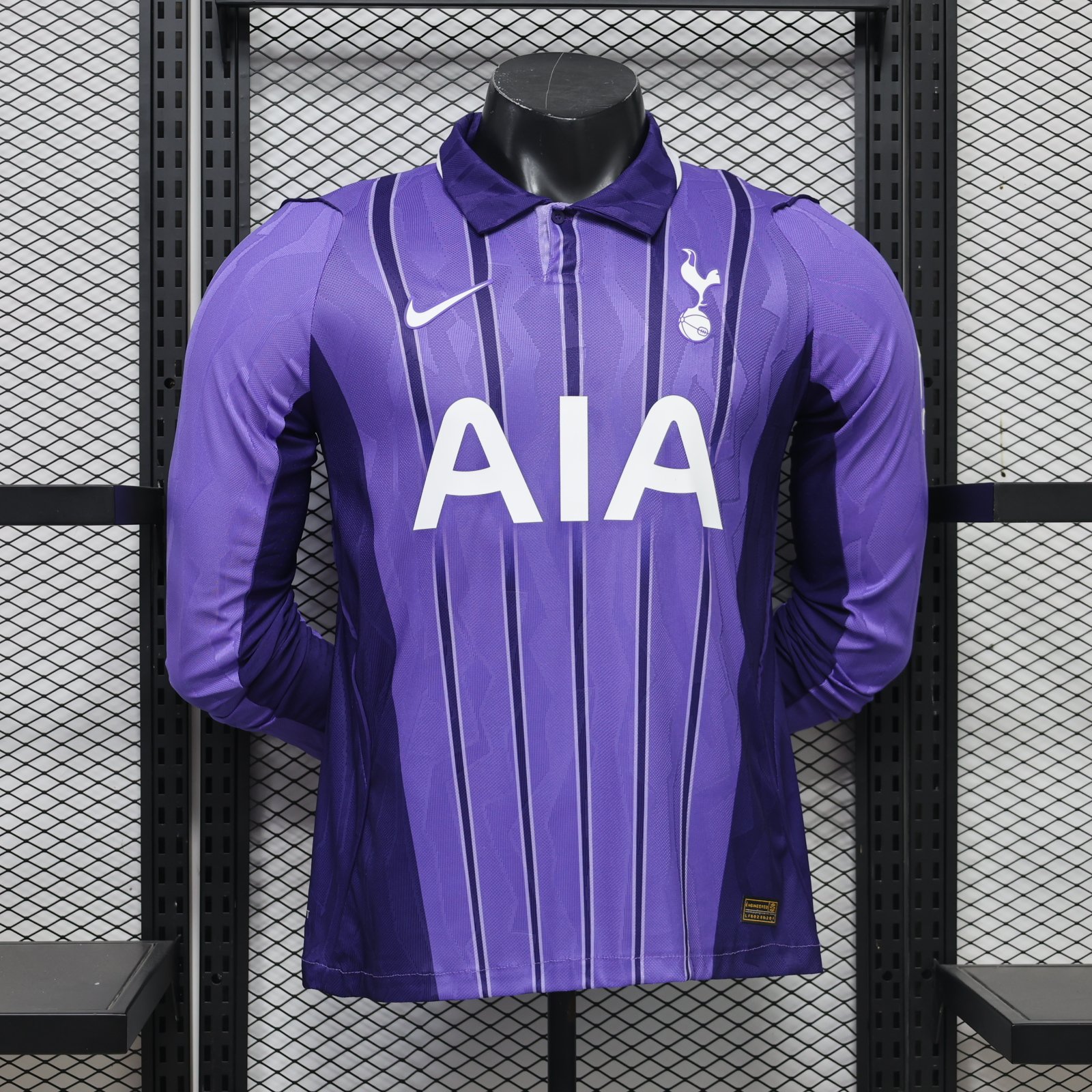 a0cc0d07 Player Version 2026-27 Tottenham Hotspur 2nd Away Purple Long-sleeved Soccer Jersey AAA - Image 1