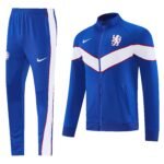 26-27 Chelsea Blue Thailand Soccer Jacket Uniform