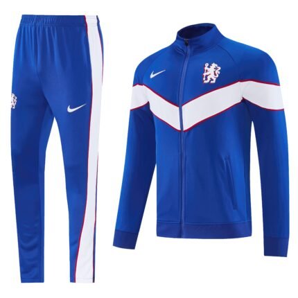 26-27 Chelsea Blue Thailand Soccer Jacket Uniform