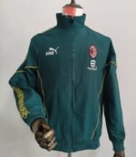 26-27 Ac Milan Green Windbreaker  Soccer Jacket