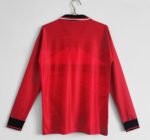 Retro version 1994-1996 Manchester United Home Red Long sleeves Soccer Jersey AAA - Image 2