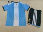 2026-2027 Argentina Blue  Kids/Youth Soccer uniform - Image 2