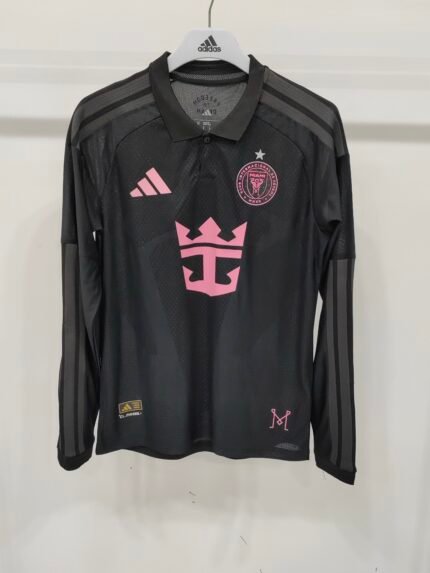 2026-27 Inter Milan Away Black Long-sleeved  Soccer Jersey AAA