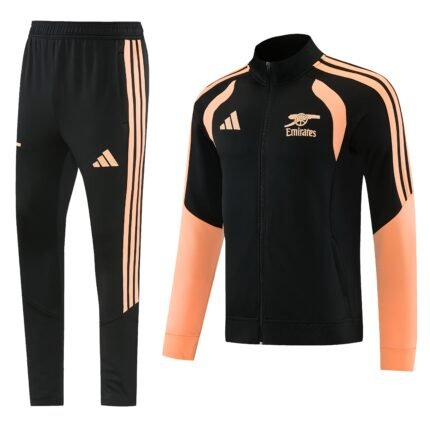 26-27 Arsenal Black Thailand Soccer Jacket Uniform
