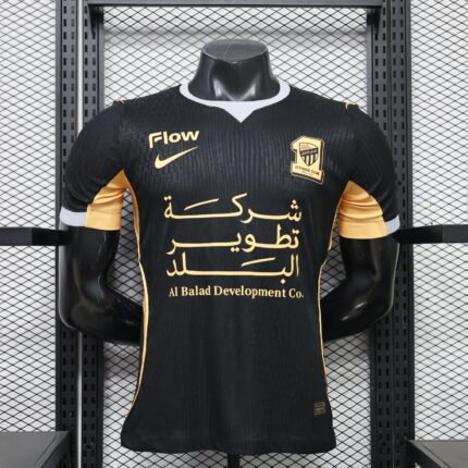 Player version 2026-27  Al-Ittihad  2nd Away Black Soccer Jersey AAA