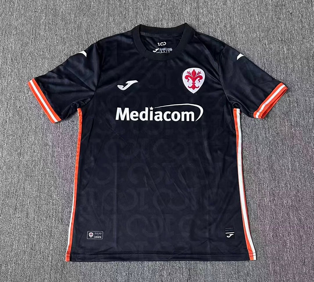 cb1b0b31 2026-2027 Fiorentina Black Soccer Jersey AAA - Image 1